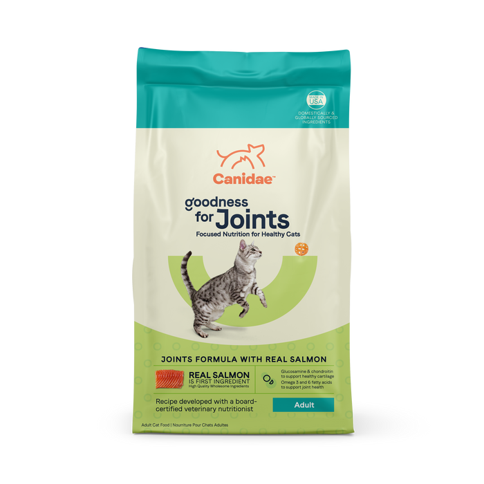 CANIDAE PURE Goodness For Joints Dry Cat Food Salmon 10lb