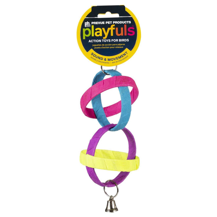 Prevue Pet Products Tropical Teasers Sisal Hoops Bird Toy