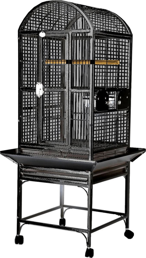 A&E Cage Company 18X18 DOMETOP 2/3" BAR SPACING 43 LB Bird Cage- 51x20x6 - 644472225037