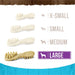 Merrick Fresh Kisses Dog Dental Treats With Mint Breath Strips Dog Treats for Large Breeds - 022808660477