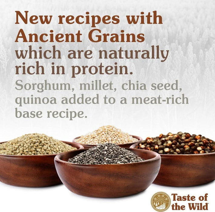 Taste of the Wild Ancient Stream with Ancient Grains Dry Dog Food - 074198614509