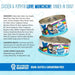 Weruva BFF Oh My Gravy Love Munchkin Grain Free Chicken & Pumpkin in Gravy Canned Cat Food - 813778019125