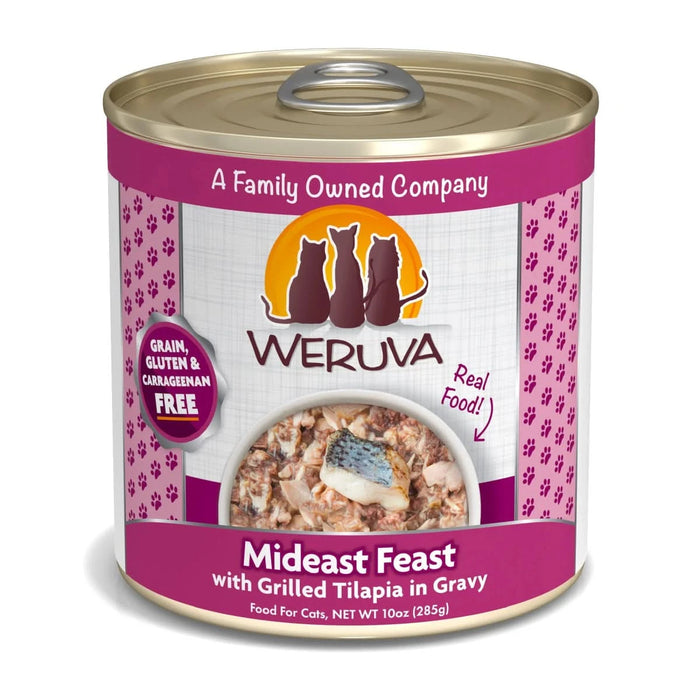 Weruva Mideast Feast With Grilled Tilapia Canned Cat Food - 878408000072